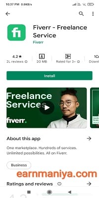 Fiverr App – Best Dollar Kamane Wala App and Dollar Earning Apps In India