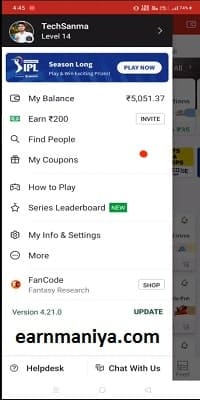 How To Withdraw Dream11 Money