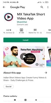 Max Takatak App – Video Banakar Paise Kamane Wala Apps