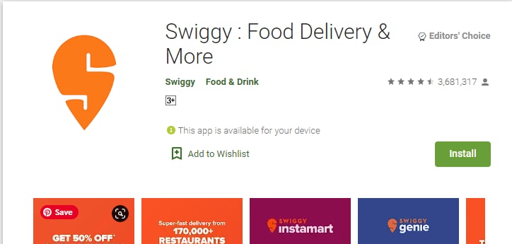 Swiggy App – Online Khana Order Karne Wala App