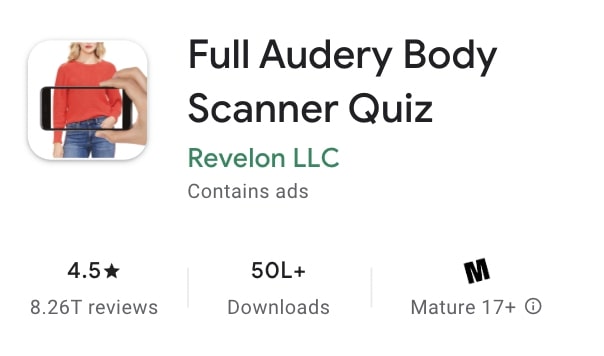 Full Audrey Body Scanner Quiz – Photo Se Kapde Hataye App Download