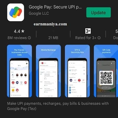 G-Pay – Mobile Recharge Karne Wala App