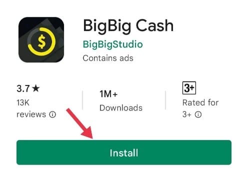 Bigcash – फ्री में पैसा कमाने वाला गेम