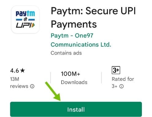 Paytm – पेटीएम कैश कमाने वाला एप