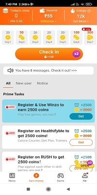 Rozdhan App - बेस्ट ऑनलाइन पैसे कैसे कमाए App Paytm Cash