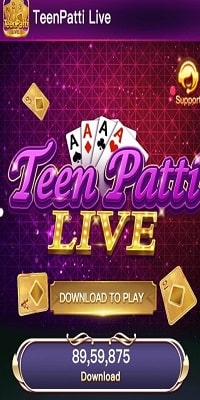 Teen Patti Live – रियल मनी तीन पत्ती गेम