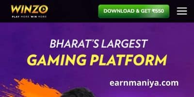 Winzo Gold App – Free Fire Mein Diamond Kamane Wala App