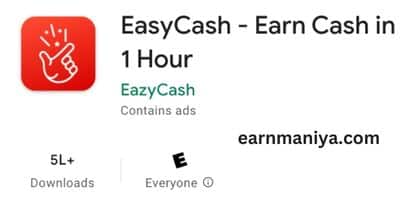 Easycash - Paytm Se Paise Kamane Wala App