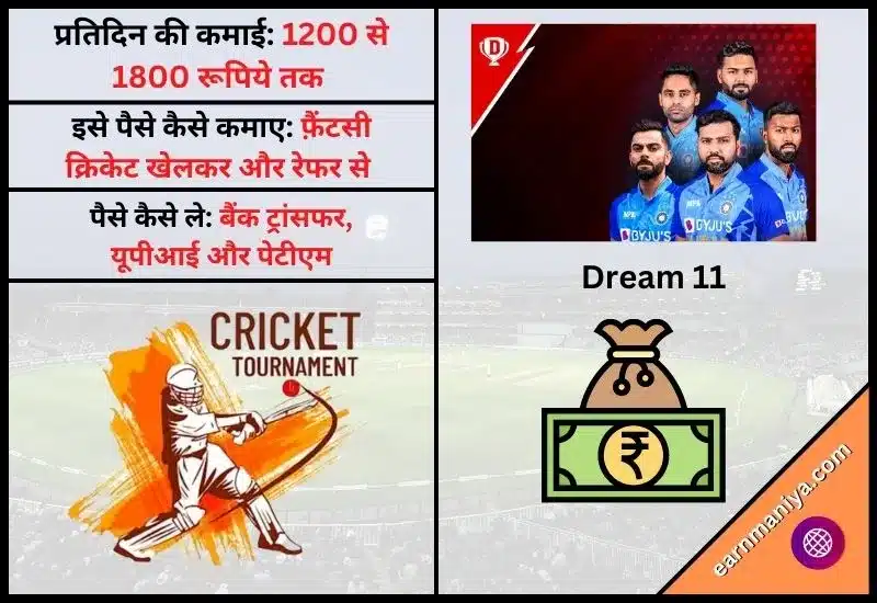 Dream11 - Best Cricket Khelo Paise Jeeto Apps