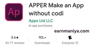 Apper Make – Bina Coding Ke App Banane Ka App