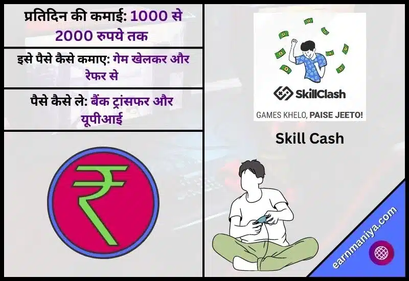स्किल क्लैश (Skill Clash) - Game Khelo Paisa Kamao App Download