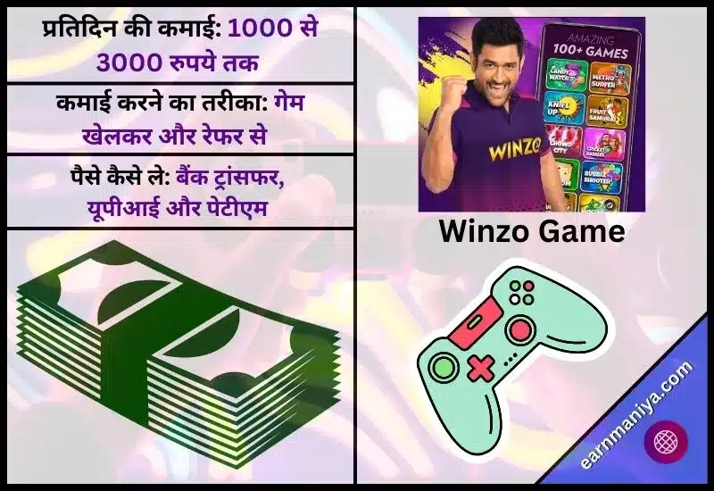 विंजो गोल्ड गेम (Winzo Gold Game) - गेम खेलो पैसा जीतो 2023