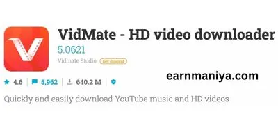 Vidmate - Video Download Karne Wala Apps